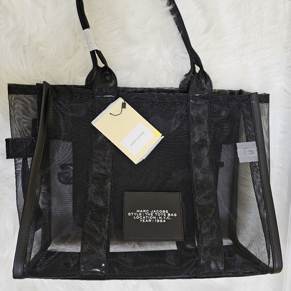 Marc Jacobs The Large Mesh Traveler Tote Bag - Picture 3 of 8